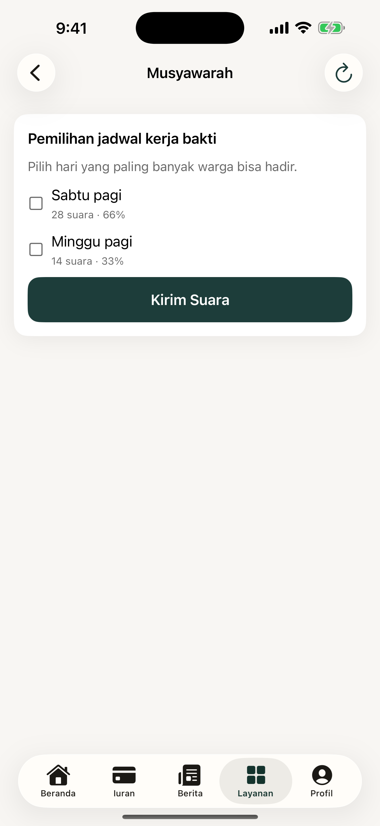 iOS musyawarah (App Store)